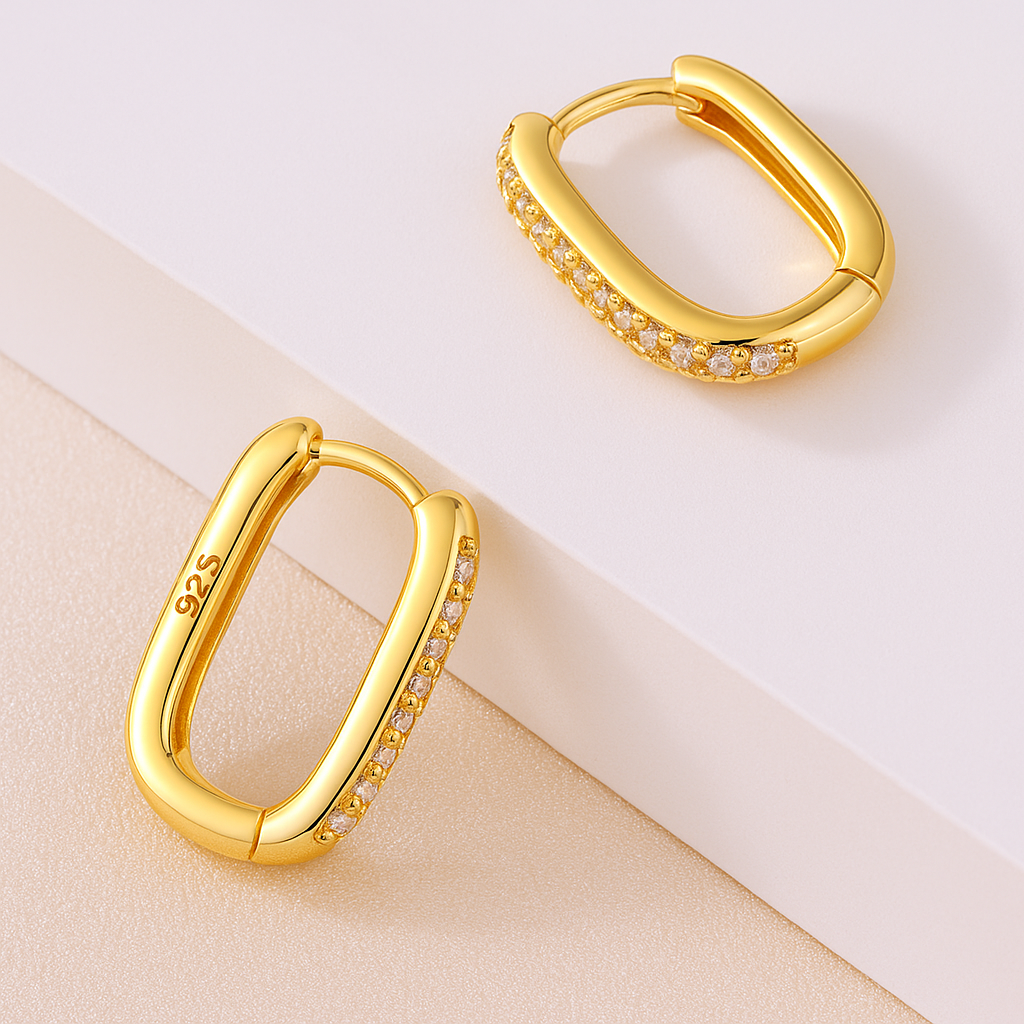 Melissa Square Earrings